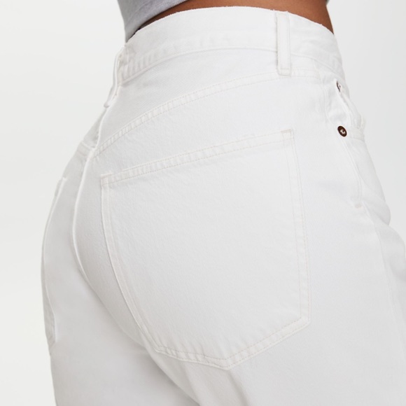 BNWT AGOLDE 90s Jeans White Out High Rise - Picture 2 of 6